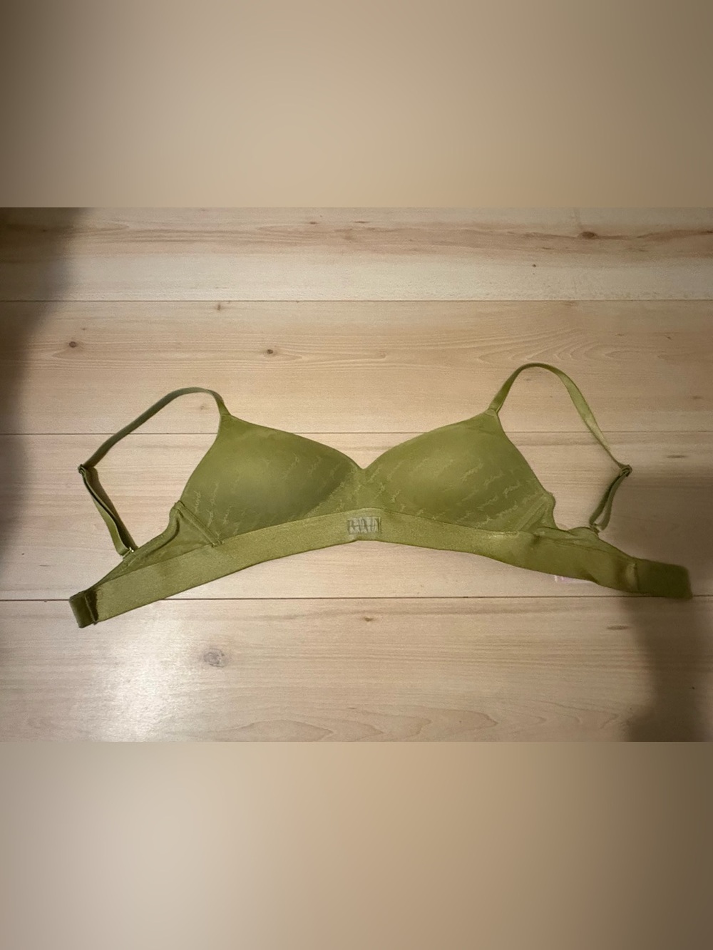 Everyday Comfort Wireless Bra in Olive Green
